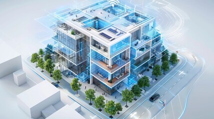 smart building management system optimizing energy usage