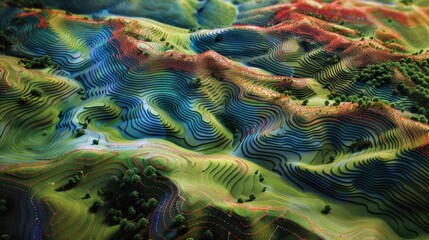 sensing technology mapping terrain and vegetation