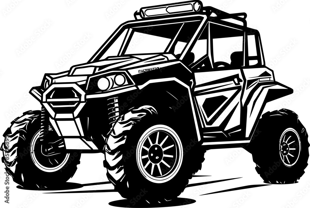 UTV Explorer Emblematic Design for Nature Adventures Sport Vehicle ...