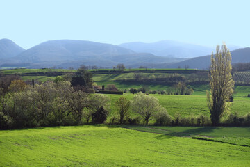 Wall Mural - beau paysage de la Drôme