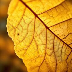 Poster - A close up of a leaf with some insects on it. AI.