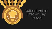National Animal Cracker Day Web Banner Design 