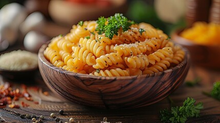 Wall Mural - pasta  in a bowl