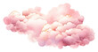PNG Pink auspicious cloud backgrounds art white background