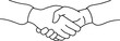 © Designfly - handshake illustration