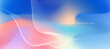 Colorful gradient background with wavy lines. vector 