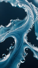 Poster - abstract water background