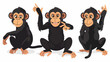 This isolated monkey vector clipart monkey vector illustration