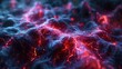 abstract background with glowing particles