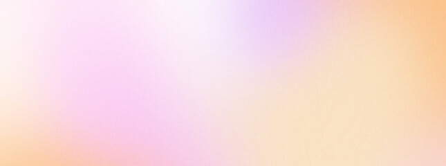 Abstract soft pastel gradient texture with noise and blur effects. Colorful digital soft noise effect on transparent background. Effect of film overlay on the screen