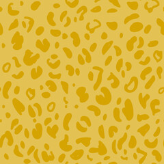 Leopard print design seamless pattern print design. Vector illustration design for fashion fabrics, textile graphics, and prints.