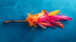 An image of a feather broom