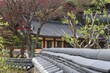 Spring scenery of old temples in Korea