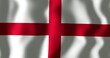 Image of waving flag of england