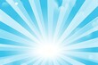 © GalleryGlider - Sky Blue abstract rays background vector presentation design template with light grey gradient sun burst shape pattern