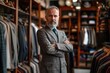 Fashion Business. Portrait of a Small Business Owner in Clothing Store