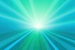 Sun rays background with gradient color, blue and green, vector illustration