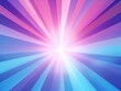 Sun rays background with gradient color, blue and violet, vector illustration