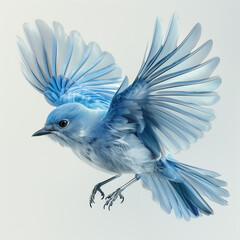 dreamy blue bird