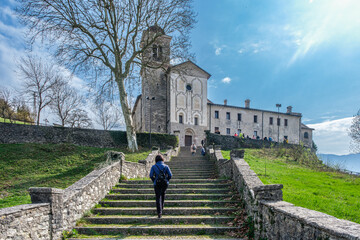 Wall Mural - Feltre, Santuario dei Santi Vittore e Corona