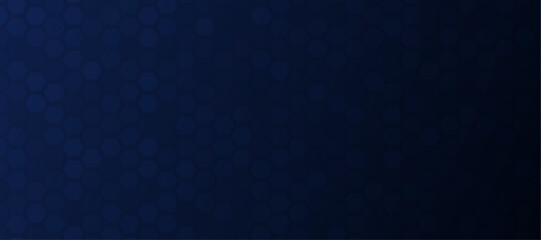 dark blue technology background with hexagonal geometric pattern