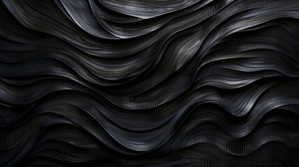 Dark Ebony Background Texture