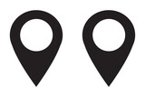 GPS map location icon