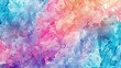 Vivid abstract watercolor blend in pink and blue hues.