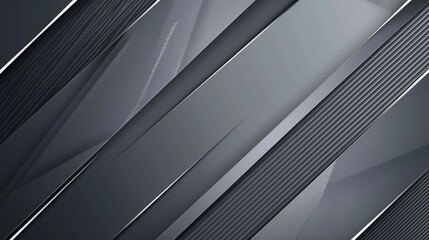 Gunmetal grey and crisp whites forge a polished look for sleek, professional visuals.