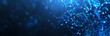 © TimosBlickfang - Abstrakte Technologie Hintergrund mit leuchtenden Punkten und Linien auf einer blauen Farbe, digitale Netzwerk-Konzept-Banner für Business-Präsentation Design Vektor-Illustration