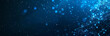 © TimosBlickfang - Abstrakte Technologie Hintergrund mit leuchtenden Punkten und Linien auf einer blauen Farbe, digitale Netzwerk-Konzept-Banner für Business-Präsentation Design Vektor-Illustration