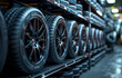 Tires for sale at tire store