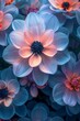 Pastel Floral Pattern Design Generative AI