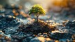 Resilient Tree Thriving Through Adversity Generative AI