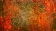 Burnt orange and moss green, abstract background, styled for warm contrast and an autumnal ambiance