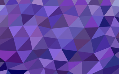 abstract vector geometric triangle background - purple and violet