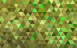 abstract vector geometric triangle background - green and brown
