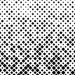 Wall Mural - Geometrical abstract monochrome square pattern background - black and white vector graphic design with squares