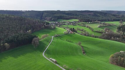 Canvas Print - Erbuch im Odenwald