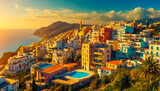 Fototapeta  - magnificent city in Algeria outdoors