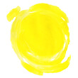 żółta plama -  izolowany plik graficzny w formie karteczki, nalepki.