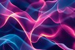 Futuristic abstract wallpaper with neon hues and flowing lines, evoking a sense of motion and energy
