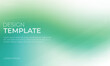 Grainy Texture Vector Gradient Background in Green White and Turquoise Hues