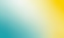 Yellow White Teal Gradient Vector Grainy Texture Background Design