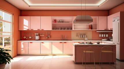 Wall Mural - modern kitchen interior design