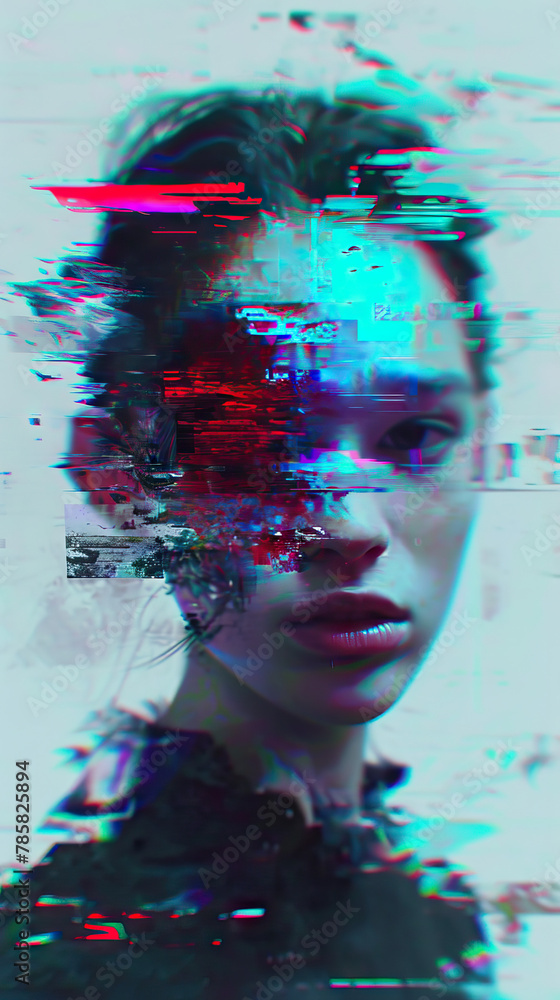 Body Visual Effects VHS scan lines, splicing, splitting, warping, faces within faces ...