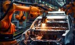Robotic automation system for automobile assembly line