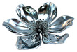 PNG Jewelry diamond brooch flower