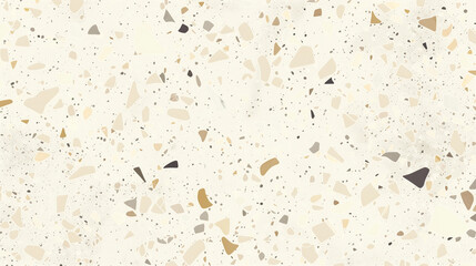 High quality Terrazzo marble flooring seamless texture. Concrete wall with multi colored stones pattern background.