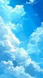 cloudy sky background loosely cropped wispy clouds blue scenery